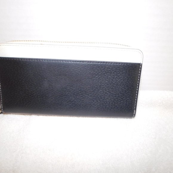 Kate Spade black and white long wallet - Picture 4 of 4